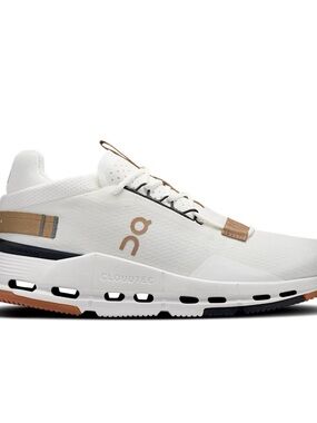 On Cloud cloudnova 2 White and Tan ivory sphinx women’s sneakers size 9 new